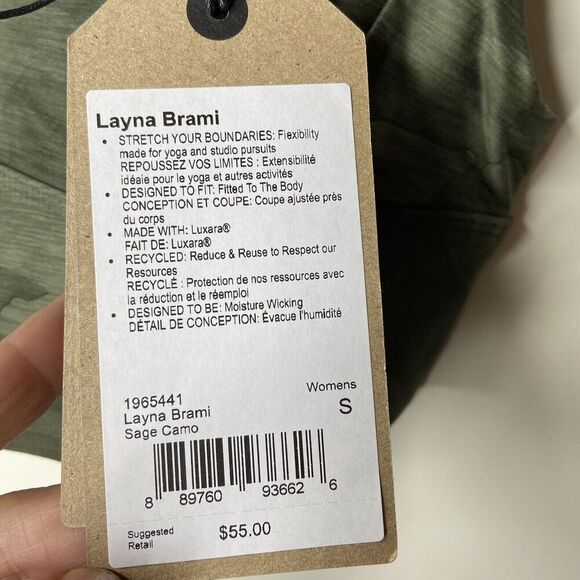 Prana Layna Brami Sage Camo Size Small - Picture 3 of 8